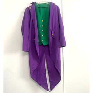 Joker Kids Tailcoat Costume set Size Medium